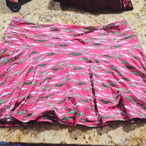 Boutique Skirt Alligator Print
